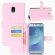 Чехол с визитницей для Samsung Galaxy J3 2017 (розовый)
