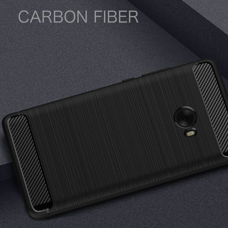 Чехол-накладка Carbon Fibre для Xiaomi Mi Note 2 (красный)