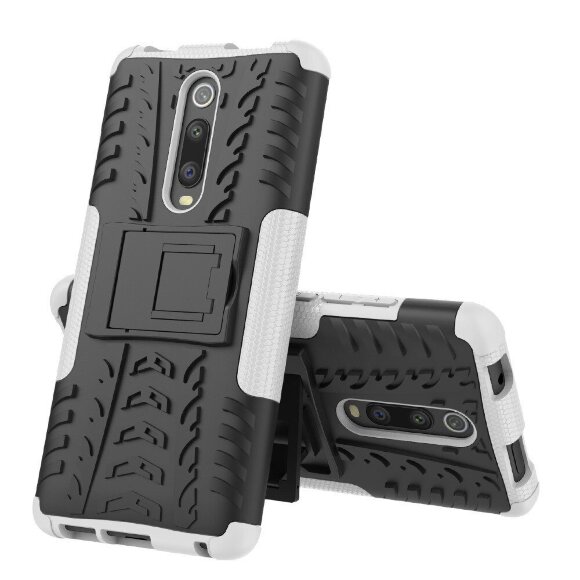 Чехол Hybrid Armor для Xiaomi Redmi K20 / Redmi K20 Pro / Xiaomi Mi 9T / Mi 9T Pro (черный + белый) Чехол Hybrid Armor для Xiaomi Redmi K20 / Redmi K20 Pro / Xiaomi Mi 9T / Mi 9T Pro (черный + белый)