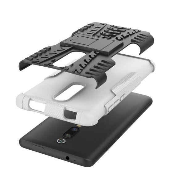 Чехол Hybrid Armor для Xiaomi Redmi K20 / Redmi K20 Pro / Xiaomi Mi 9T / Mi 9T Pro (черный + белый) Чехол Hybrid Armor для Xiaomi Redmi K20 / Redmi K20 Pro / Xiaomi Mi 9T / Mi 9T Pro (черный + белый)