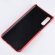 Кожаная накладка-чехол для Samsung Galaxy A70 (красный)
