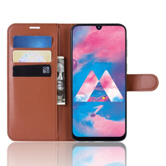 Чехол для Samsung Galaxy M30 / Galaxy A40s (коричневый) Чехол для Samsung Galaxy M30 / Galaxy A40s (коричневый)