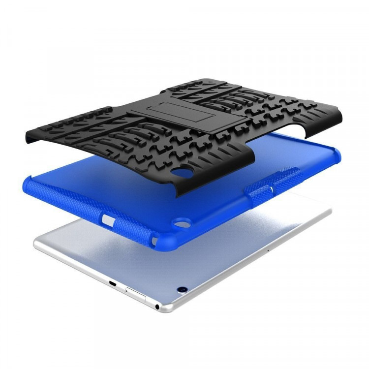 Чехол Hybrid Armor для Huawei MediaPad T3 10 (черный + фиолетовый)