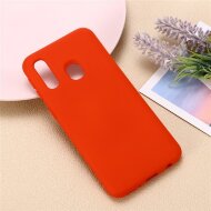 Силиконовый чехол Mobile Shell для Samsung Galaxy A30 / Galaxy A20 (красный) Силиконовый чехол Mobile Shell для Samsung Galaxy A30 / Galaxy A20 (красный)