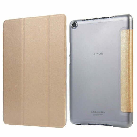 Чехол Smart Case для Huawei MediaPad M5 Lite 8 / Honor Pad 5 8.0 (золотой) Чехол Smart Case для Huawei MediaPad M5 Lite 8 / Honor Pad 5 8.0 (золотой)