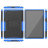 Чехол Hybrid Armor для Huawei MatePad T10 / T10s / C5e / C3 / Honor Pad X8 / X8 Lite / X6 (черный + голубой)