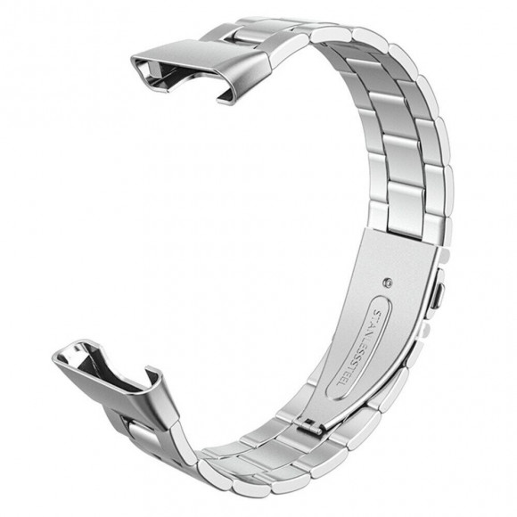 Стальной браслет для Xiaomi Smart Band 7 Pro (серебристый)