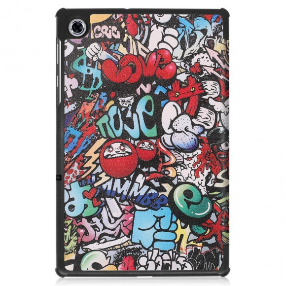 Чехол Smart Case для Lenovo Tab M10 Plus, TB-X606 - 10,3 дюйма (Graffiti)