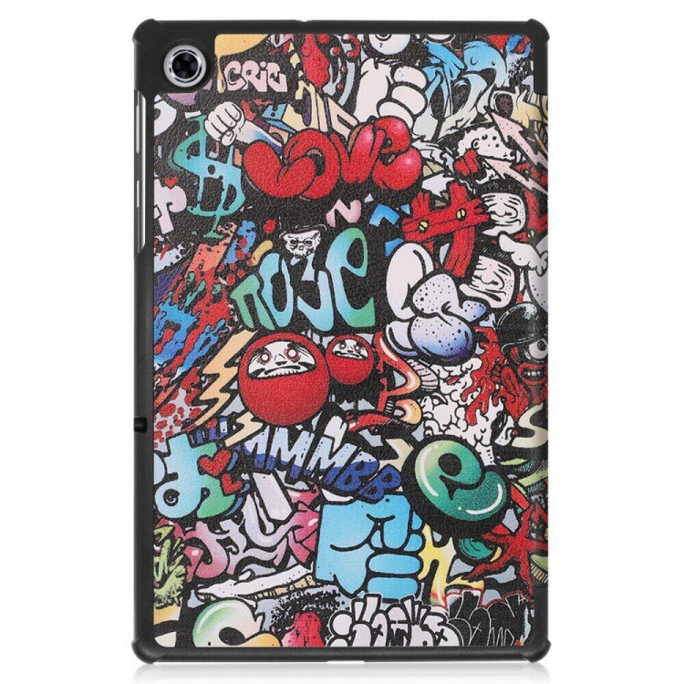 Чехол Smart Case для Lenovo Tab M10 Plus, TB-X606 - 10,3 дюйма (Graffiti)