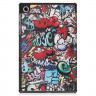 Чехол Smart Case для Lenovo Tab M10 Plus, TB-X606 - 10,3 дюйма (Graffiti)