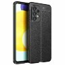 Чехол-накладка Litchi Grain для Samsung Galaxy A33 5G (черный)