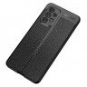 Чехол-накладка Litchi Grain для Samsung Galaxy A33 5G (черный)