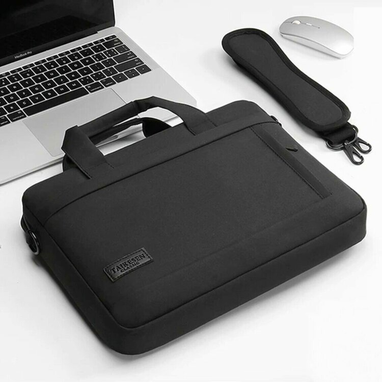 Сумка TAIKESEN для ноутбука и Macbook 15,6 дюймов (черный)