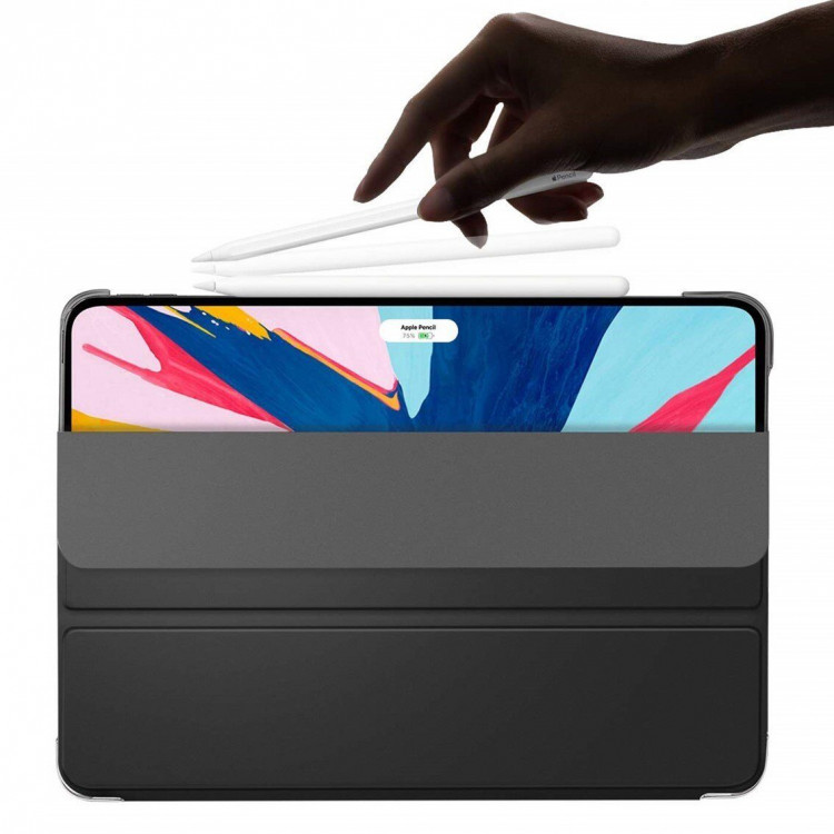 Чехол Smart для Apple iPad Pro 12.9 (Серия - 2018 года) (черный)