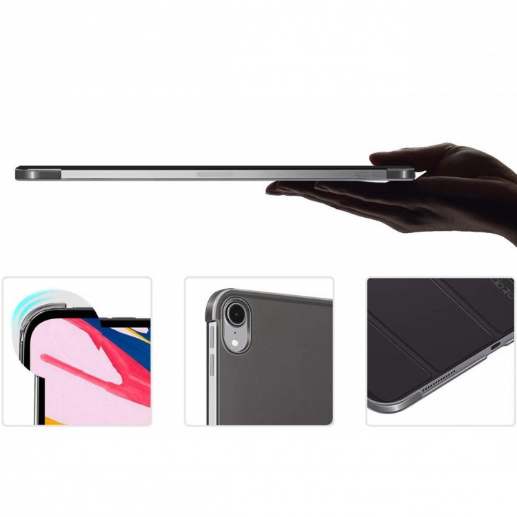 Чехол Smart для Apple iPad Pro 12.9 (Серия - 2018 года) (черный)