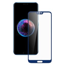 Защитное стекло 3D для Huawei Honor 10 (голубой)