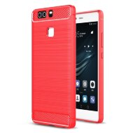 Чехол-накладка Carbon Fibre для Huawei P9 (красный) Чехол-накладка Carbon Fibre для Huawei P9 (красный)