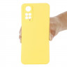 Силиконовый чехол Mobile Shell для Xiaomi Redmi Note 11 / Redmi Note 11S (желтый)