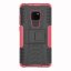 Чехол Hybrid Armor для Huawei Mate 20 (черный + розовый)