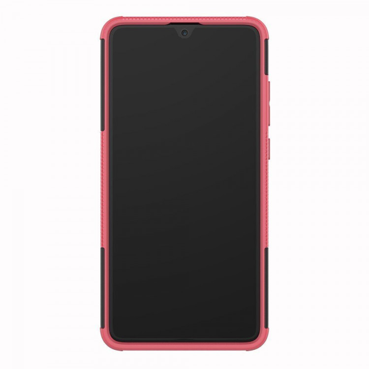 Чехол Hybrid Armor для Huawei Mate 20 (черный + розовый)