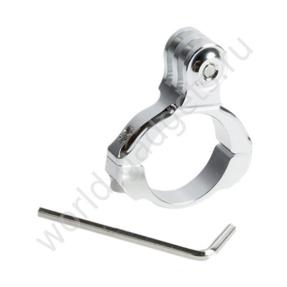 Алюминиевое крепление на велосипед для GoPro HD Hero / Hero 2 / Hero 3 (серебряный)