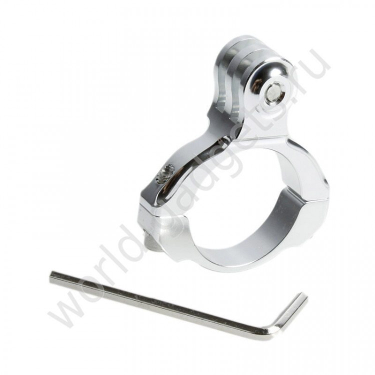 Алюминиевое крепление на велосипед для GoPro HD Hero / Hero 2 / Hero 3 (серебряный)