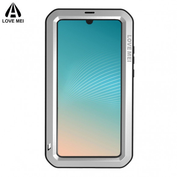 Гибридный чехол LOVE MEI для Huawei P30 Pro (серебряный) Гибридный чехол LOVE MEI для Huawei P30 Pro (серебряный)