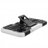 Чехол Hybrid Armor для iPhone 12 Pro Max (черный + белый)