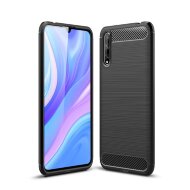 Чехол-накладка Carbon Fibre для HUAWEI Y8p (черный)