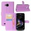Чехол с визитницей для LG X venture M710DS (фиолетовый)