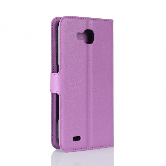 Чехол с визитницей для LG X venture M710DS (фиолетовый)