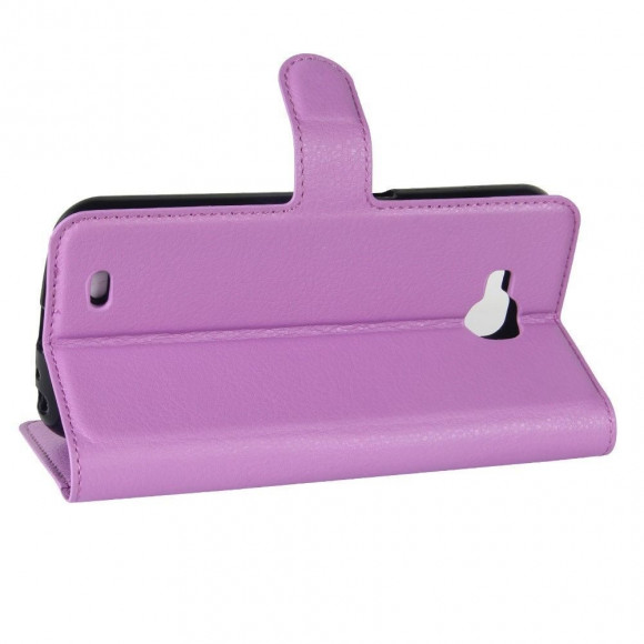 Чехол с визитницей для LG X venture M710DS (фиолетовый)