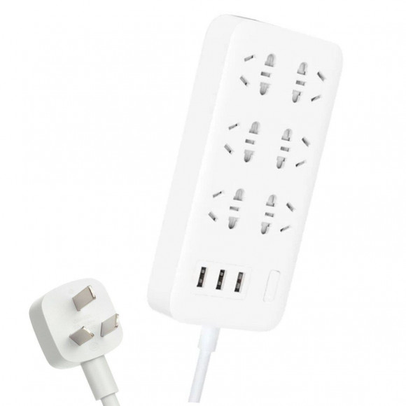 Удлинитель Xiaomi Mi Power Strip 6 - 1,8 метра (белый)