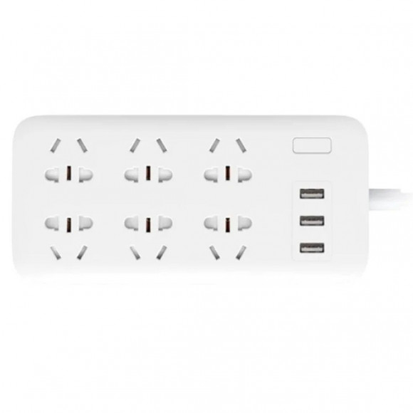 Удлинитель Xiaomi Mi Power Strip 6 - 1,8 метра (белый)