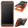 Чехол Hybrid Armor для LG G6 (черный + оранжевый)