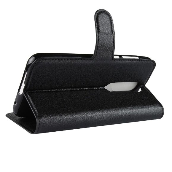 Чехол с визитницей для Nokia 6.1 Plus / X6 (2018) (черный)