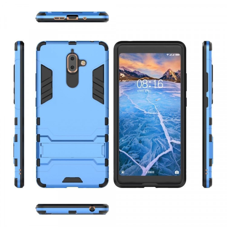 Чехол Duty Armor для Nokia 7 Plus (голубой)