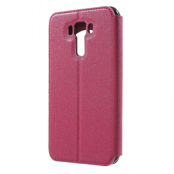 Чехол с окном ASUS 3 Laser ZC551KL (малиновый) Чехол с окном ASUS 3 Laser ZC551KL (малиновый)