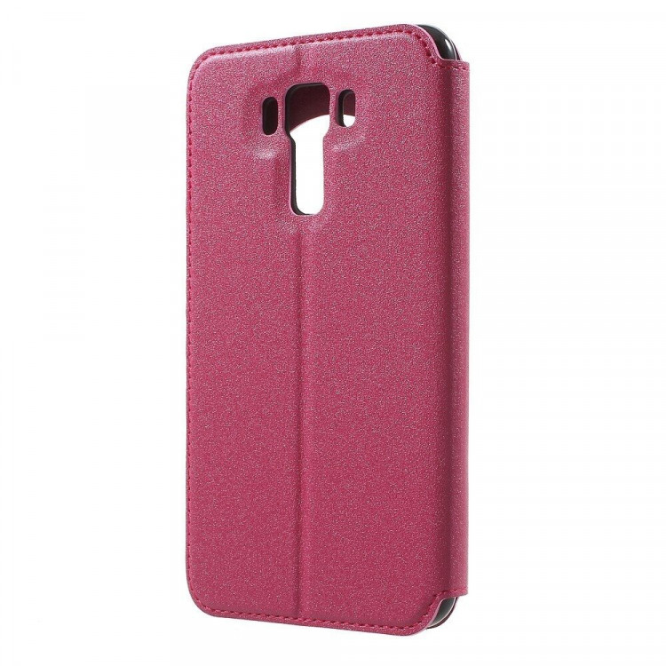 Чехол с окном ASUS 3 Laser ZC551KL (малиновый)