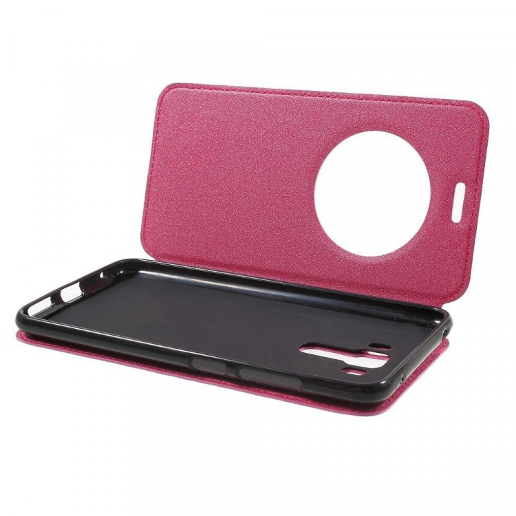 Чехол с окном ASUS 3 Laser ZC551KL (малиновый)