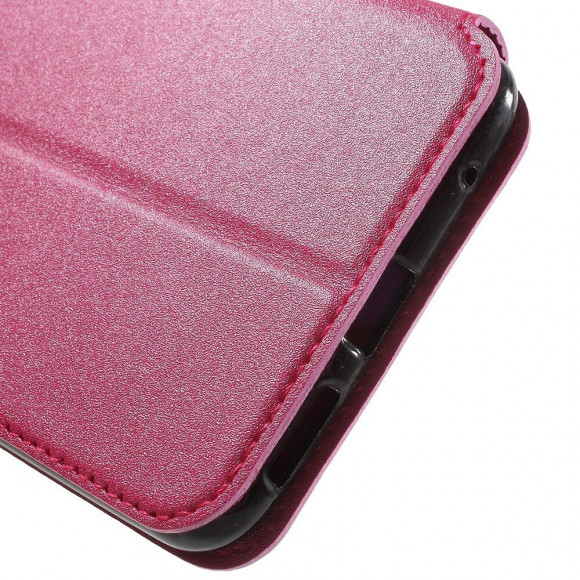 Чехол с окном ASUS 3 Laser ZC551KL (малиновый) Чехол с окном ASUS 3 Laser ZC551KL (малиновый)