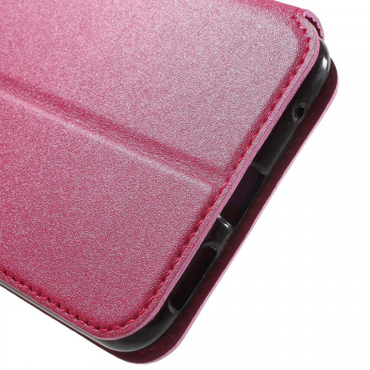 Чехол с окном ASUS 3 Laser ZC551KL (малиновый)