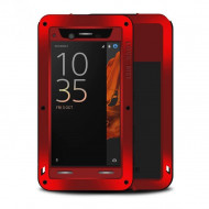 Гибридный чехол LOVE MEI для Sony Xperia XZ / XZs (красный) Гибридный чехол LOVE MEI для Sony Xperia XZ / XZs (красный)