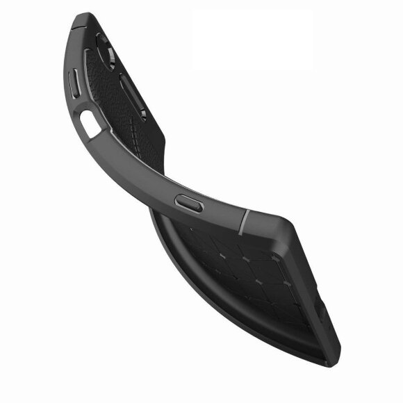 Чехол-накладка Litchi Grain для Sony Xperia XZ1 (красный) Чехол-накладка Litchi Grain для Sony Xperia XZ1 (красный)