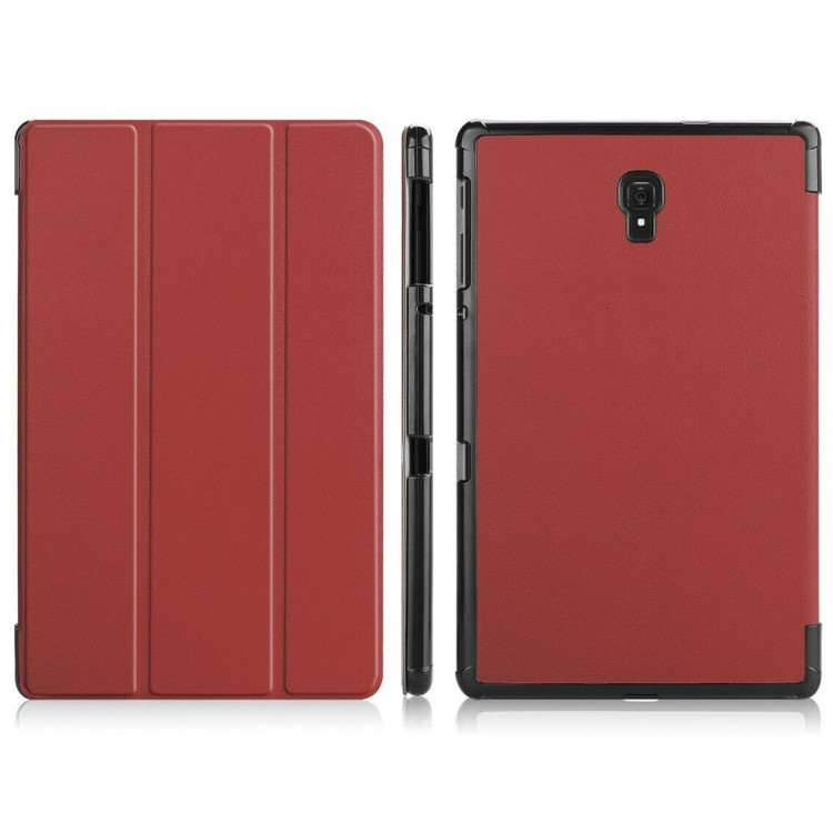 Планшетный чехол для Samsung Galaxy Tab A 10.5 (2018) SM-T590, SM-T595 (темно-красный)