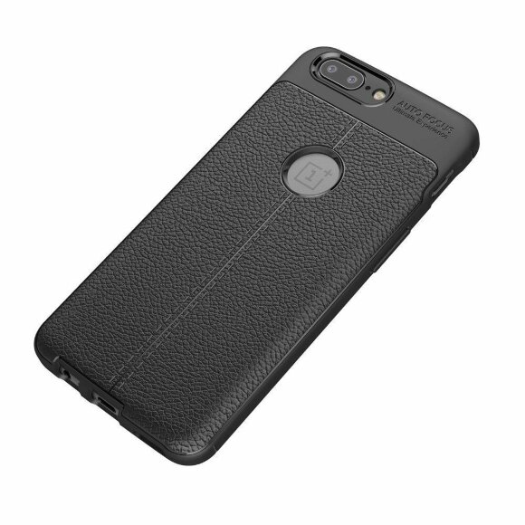Чехол-накладка Litchi Grain для OnePlus 5 (черный) Чехол-накладка Litchi Grain для OnePlus 5 (черный)