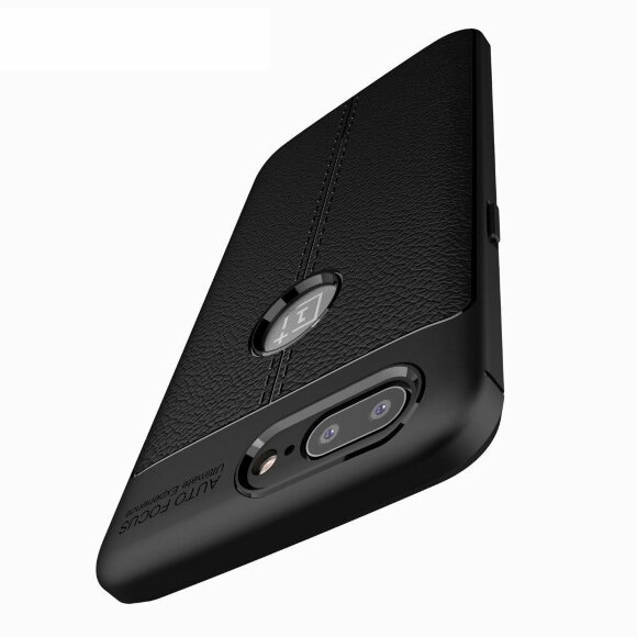 Чехол-накладка Litchi Grain для OnePlus 5 (черный) Чехол-накладка Litchi Grain для OnePlus 5 (черный)