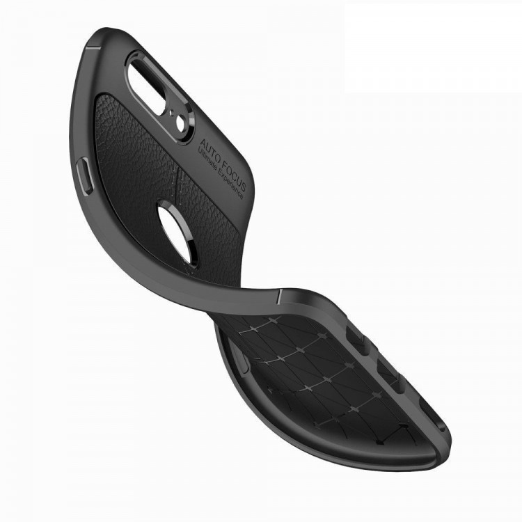 Чехол-накладка Litchi Grain для OnePlus 5 (черный)