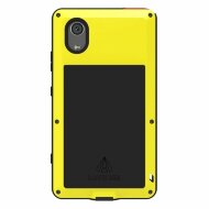 Гибридный чехол LOVE MEI для Sony Xperia XA1 Plus (желтый)