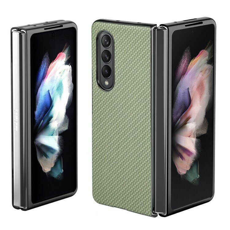 Чехол Carbon Design для Samsung Galaxy Z Fold4 (зеленый)